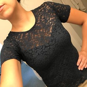 Vintage Nordstrom Lace Top